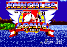 Knuckles the Echidna in Sonic the Hedgehog